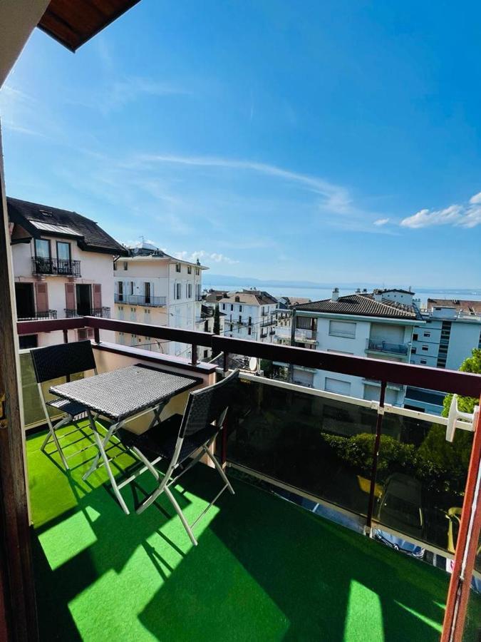F2 Pres Debarcadere, En Centre Ville, Des Thermes Evian Les Bains 2 Etoiles 외부 사진